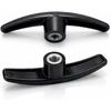 T10036N Poignée de Vanne de Vidange pour Camping-car Compatible avec les Vannes d'Eaux Usées Valterra Bladex | Poignée de Vanne d'Eaux Usées pour Camping-car Renforcée en Spirale avec Prise Étendue, pour Valterra