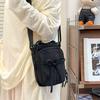 Bowknot Water Bottle Storage Bag Drawstring Waterproof Sport Shoulder Bag Portable With Strap Phone Pouch Cup Accessories