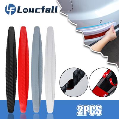 2Pcs Car Bumper Protector Strip Guard Scratch Protector Corner Protection Strips Crash Blade Car Anti-collision Decorative