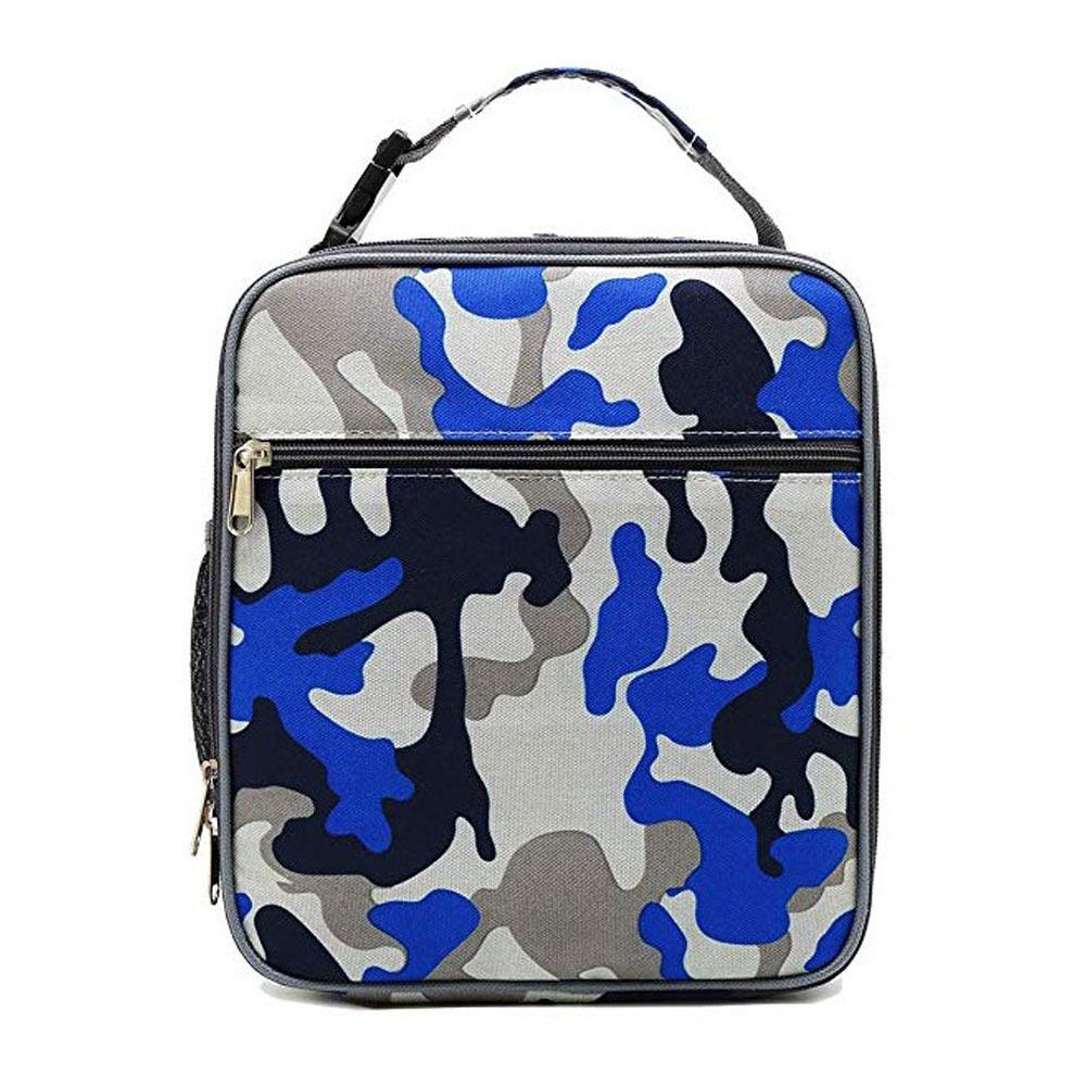 Insulated Oxford Picnic Lunch Bag with Ice Pack