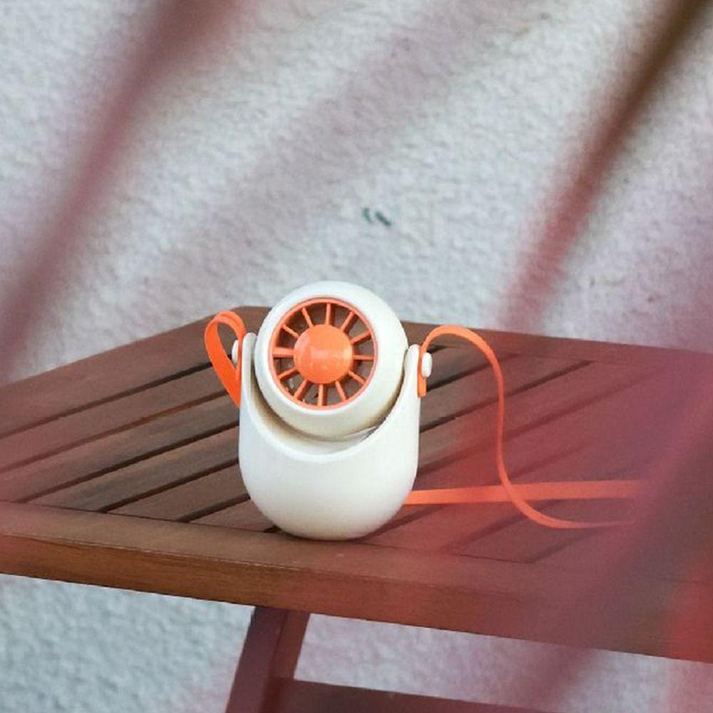 Multicolor Neck Small Fan Portable Ultra-Quiet Fan Creative Handheld Turbo Fans  Gifts