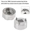 Set piston CTD cu 3 pini - Socluri interioare și exterioare 398-00-348 & 398-00-504 Pentru Fox