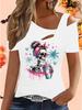 Women's Loose  Halloween and Christmas Gift Tops Blouse Shirt