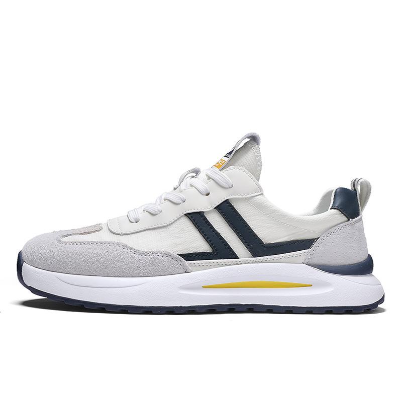 Forrest Gump shoes men's 2025 leather versatile cloth low-top board shoes breathable casual shoes trendy fashion sports shoes men