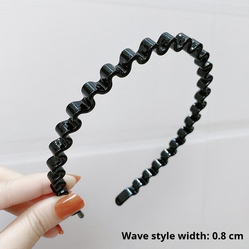 Hairband for Women, Simple and Versatile, Non-slip Hairpin with Teeth for Washing Face and Broken Hair
