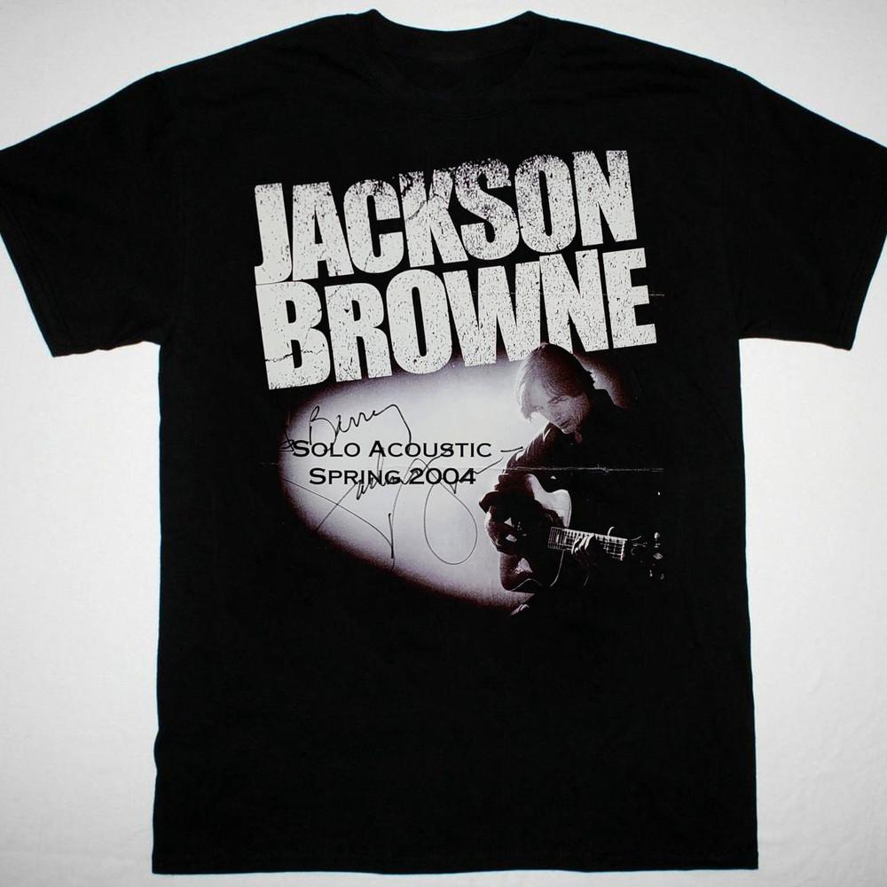 Винтажная музыкальная футболка Jackson Browne Spring S-5XL NZ149 БЕСПЛАТНАЯ ДОСТАВКА Унисекс S