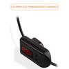 Sanwer FM Wireless Microphone, Portable Speaker Headset Microphone, Wireless, Lightweight Stereo Microphone, FM Recording, Video Recording,