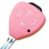 [IKT] Silicone Cover for Keyless Keys for Toyota Cars, 4
