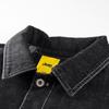 JEEP Men's Fashion Big Pocket Lapel Denim Jacket