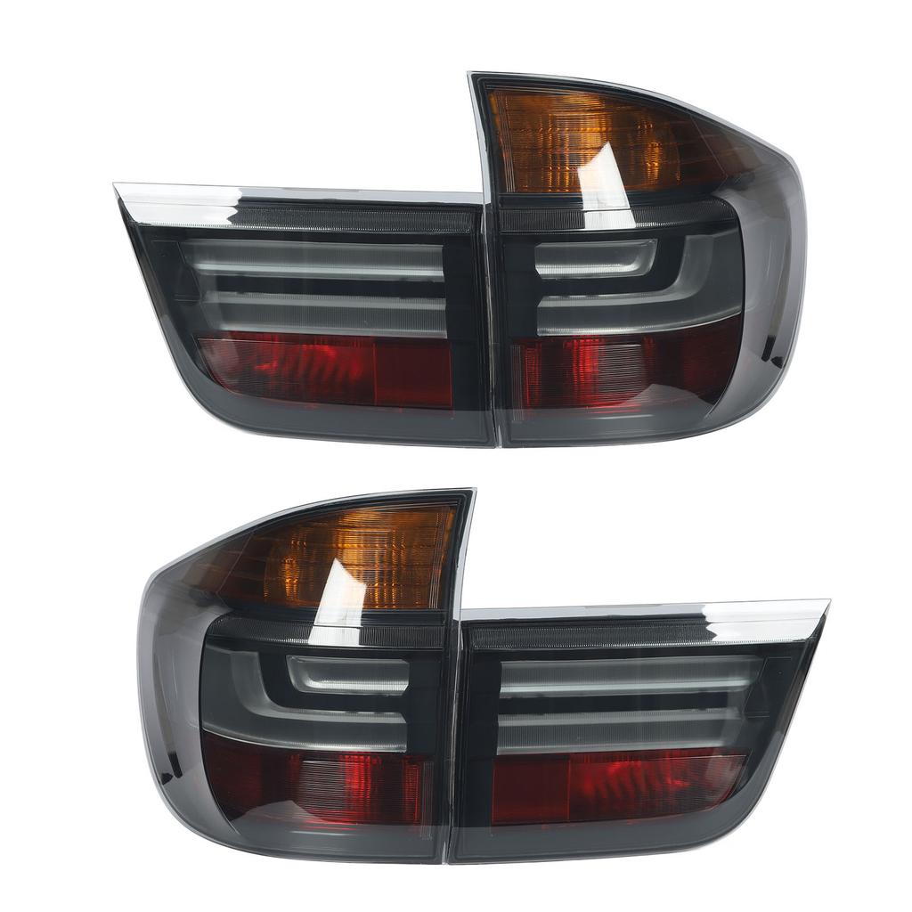 LCI   LED Tail Lights Rear Brake Turn Signal Running Reverse Fog Lamp Fit for X5 E70 X5M 2007 to 2013