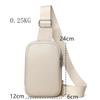 Luxury Genuine Leather Women's Chest Pack Shoulder Bag Fashion Messenger Sling Bag Brand Leisure Travel Bags Crossbody Unisex