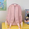 School bag summer new academic style cute large capacity school bag casual versatile backpack simple lightweight sweet backpack