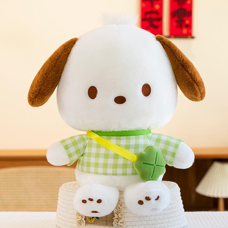 Toy Plush Pochacco Doll Room Decoration Child Gift Pp Cotton Detachable Backpack