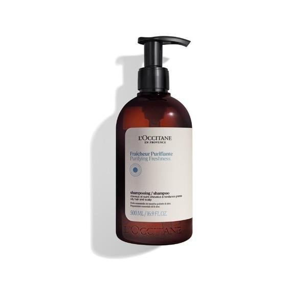 LOCCITANE Pure Fresh Shampoo 300ml  500ml  Refill 500ml
