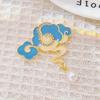 Elegant Pearl Tulip Brooch - Simple and Sophisticated Clothing Accessory
