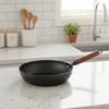 Wooden Handle Hammered Frying Pan Non-stick Pancake Pan Hammered Iron Wok  Breakfast