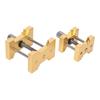 2pcs Movement Holder Aluminum Watch Repairing Movement Fixed Base Tool Clamp for Watch Repairer
