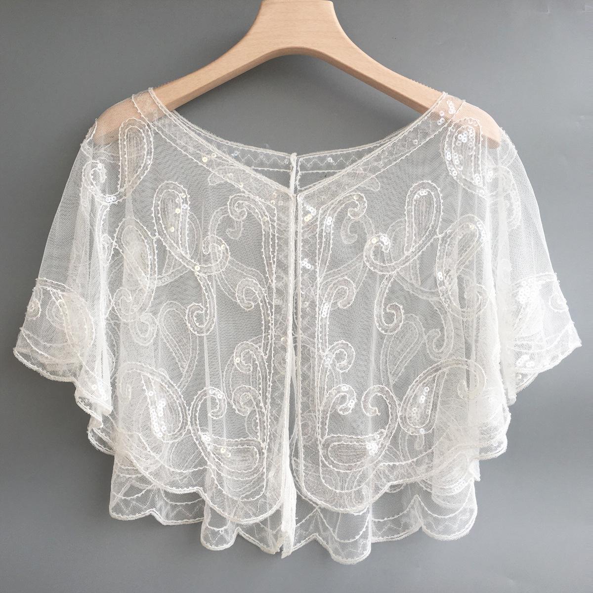 

Европейская и американская ретро-шаль с пайетками 1920-х годов, свадебная рождественская накидка