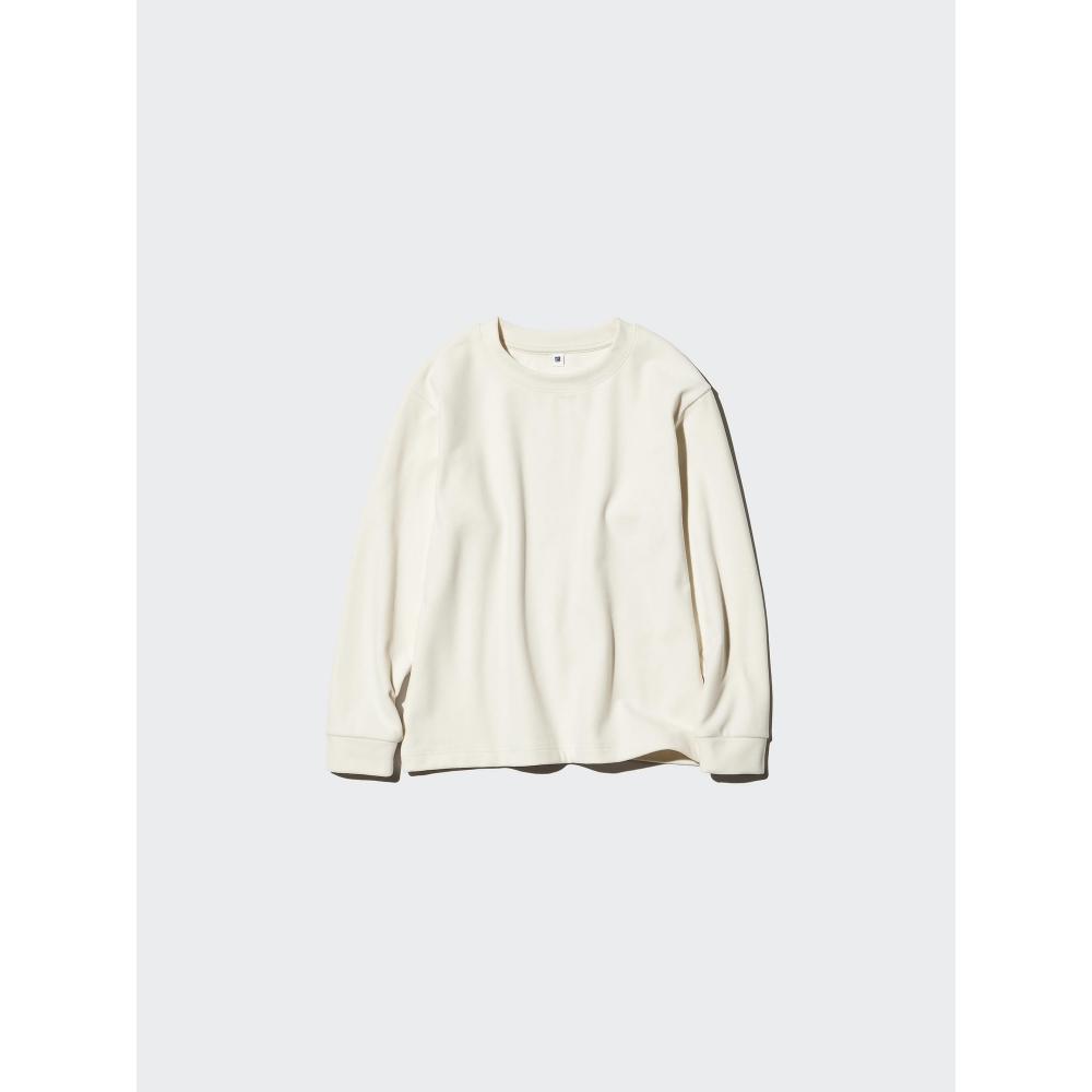 Uniqlo Kids Fleece Crew Neck T  Long Sleeve 