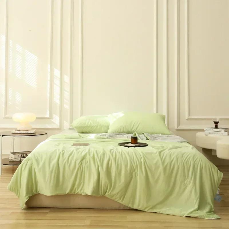 Letní chladivá deka Prodyšná Cool Down Klimatizační přikrývka Lehká letní přikrývka s oboustrannou chladivou látkou