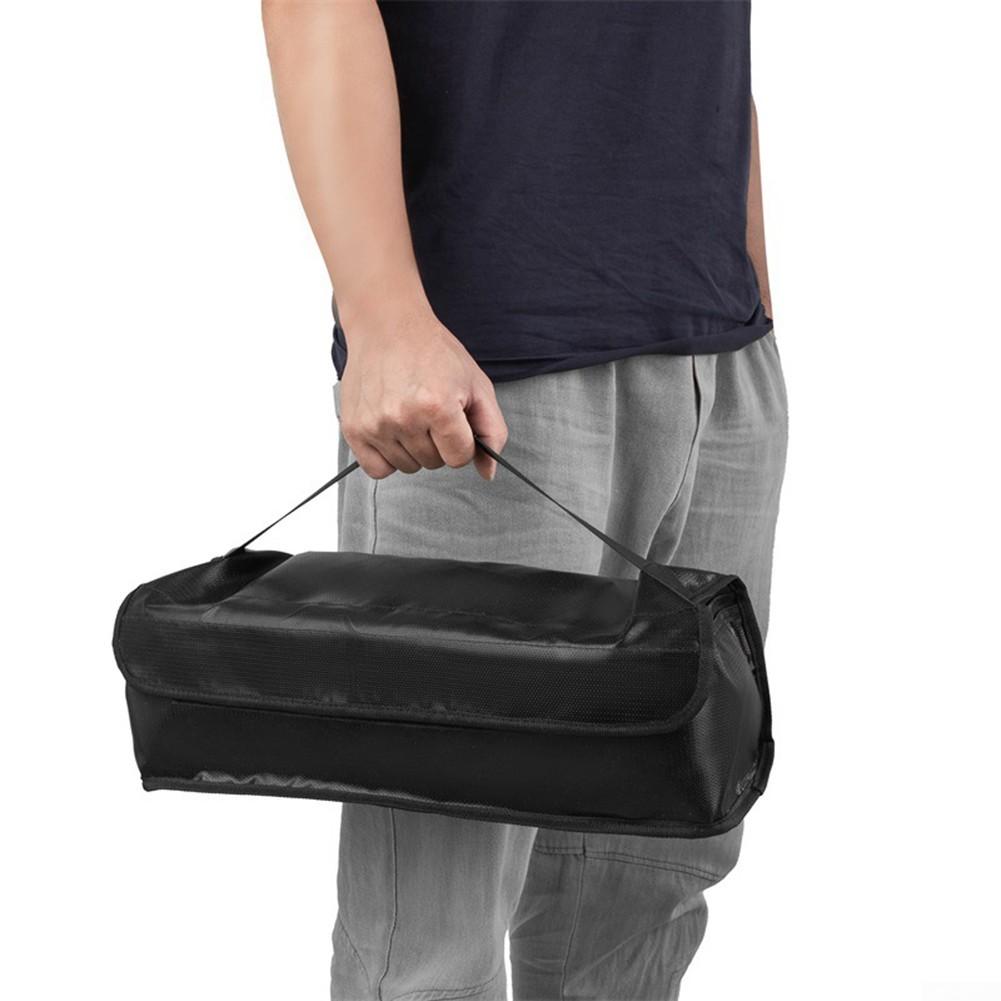 Didelės talpos akumuliatoriaus krepšys elektriniam dviračiui, atsparus ugniai laikymo krepšys