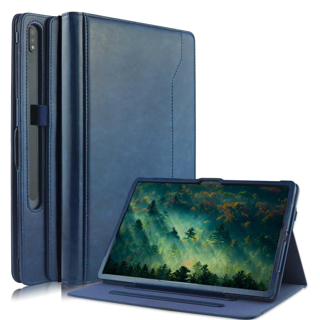 Pour Samsung Galaxy Tab S10+ Wi-Fi SM-X820 SM-X826B/Tab S7 FE T736/S7+/S8+/S9+ X810/S9 FE+ X610 Étui Support Rotatif Housse en Cuir pour Tablette