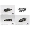 MINI GT Scale MiJo TOYS LAMBORGHINI COUNTACH USA MiJo Toys Limited Edition Lamborghini Countach 164 - LB-WORKS (BLACK) LB-WORKS (Black) MGT01081-BL