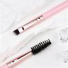 Double Makeup Brush Eyelash Brush And Blade Eyeliner Brush Fine Oblique Head Eyebrow Brush Outline Eyeliner Shadow Brush