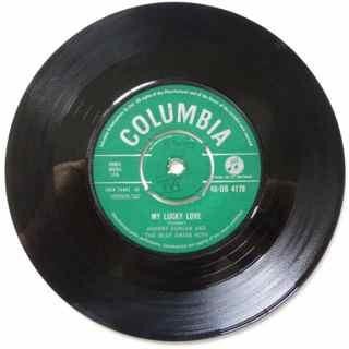 7inch Record JOHNNY DUNCAN & THE BLUE GRASS BOYS - My Lucky Love 45DB4179 COLUMBIA 1958 UK Rock Used