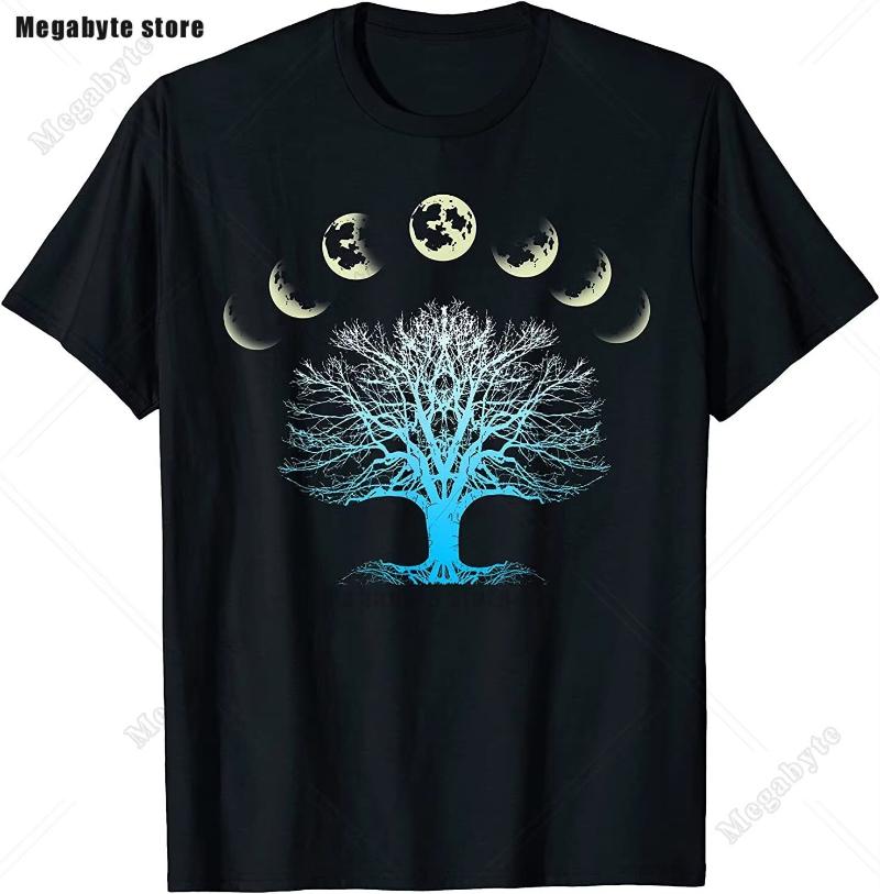 

Classic Tree of Life Yin Yang Design T-Shirt Man s T-shirt Leisure T Shirt Kawaii Men Clothing Cotton Beach Short Sleeve 4XL