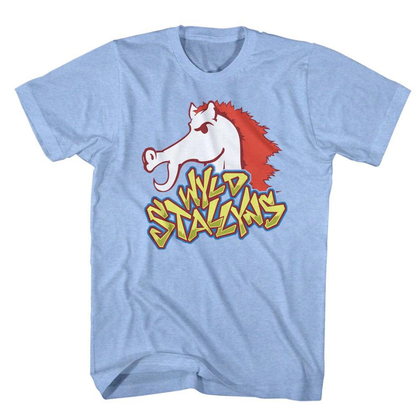 Bill and Ted Stallyns Light Blue Adult T-Shirt 2XL