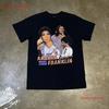 Aretha Franklin Queen of Soul   Respect T Shirt Unisexs M Black Vintage Washed Slightly Unisex Comfortable Graphic