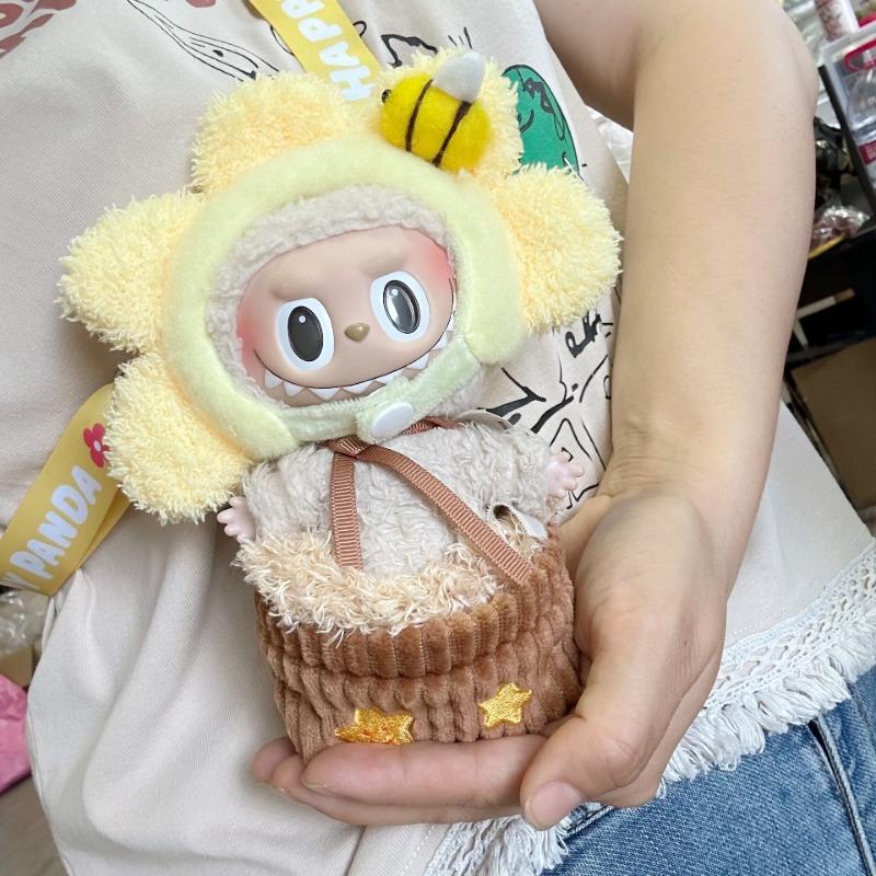 For Labubu Doll Hand-made Mermaid Suit One or Two Generation Blind Box LABUBU Woven Dress New Style