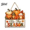 Front Door Welcome Sign Fall Wooden Hanging Sign Autumn Scarecrow & Pumpkin Maple Leaf Decor Hanger Harvest Thanksgiving Decor Farmhouse