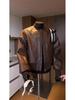 Herren Amerikanische Retro Schwere Leder Bikerjacke - 2025 Frühjahr/Herbst Edition