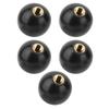 5Pcs Black Round Ball Engineering Plastic Lever Knob M10*35 Machine Tool Replacement