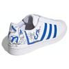 adidas Originals Superstar Leather Comfortable Casual Durable Low-Top Sneakers Unisex Sneakers White Blue GW5784