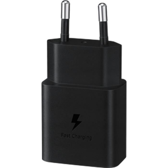 USB C Mains Charger - 15W - Samsung - Black