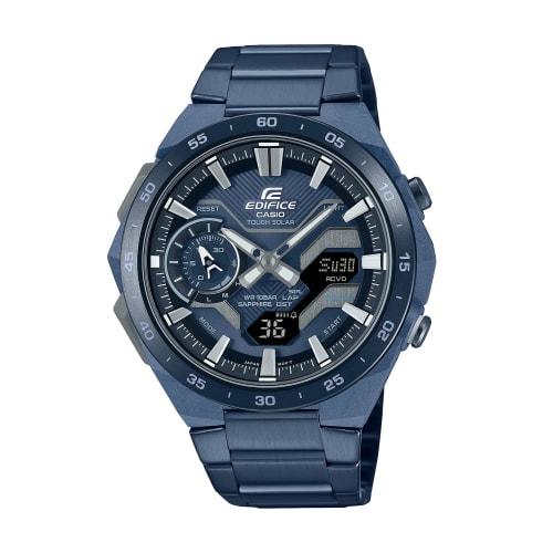 

Годинник Casio Edifice COOL BLUE EDITION WINDFLOW, оснащений Bluetooth, міцне сонячне сапфірове скло ECB-2200YCB-2AJF для чоловіків, синій
