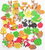 Naklejki Z Pianki Piankowe Las Zwierzęta 96Szt.