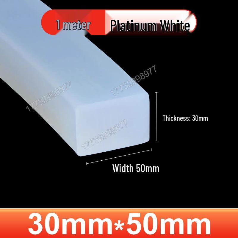 High-Temperature Resistant Transparent Silicone Rubber Sealing Strip