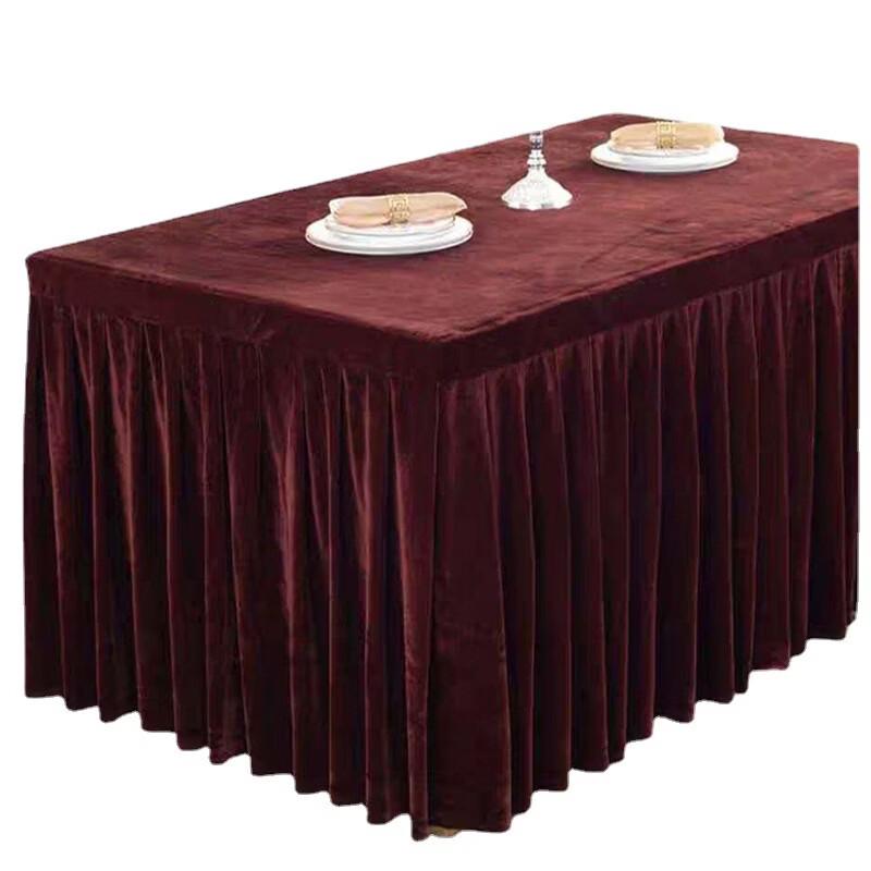 Hanton Conference Plain Tablecloth and Skirt