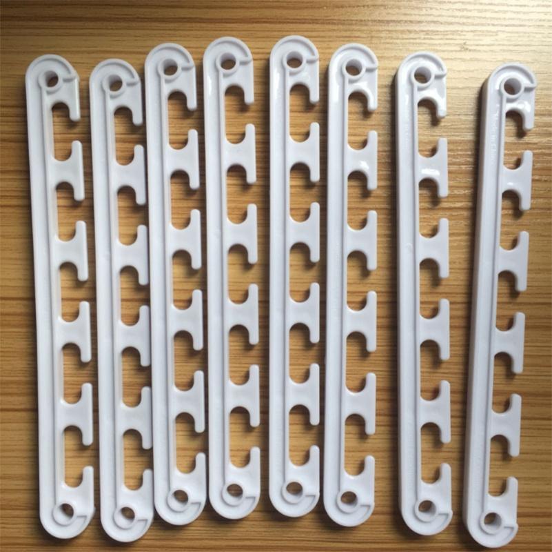 Cross-border Exclusive Plastic Clothes Hanger Sleek And Practical Folding Metal Clothes Hanger