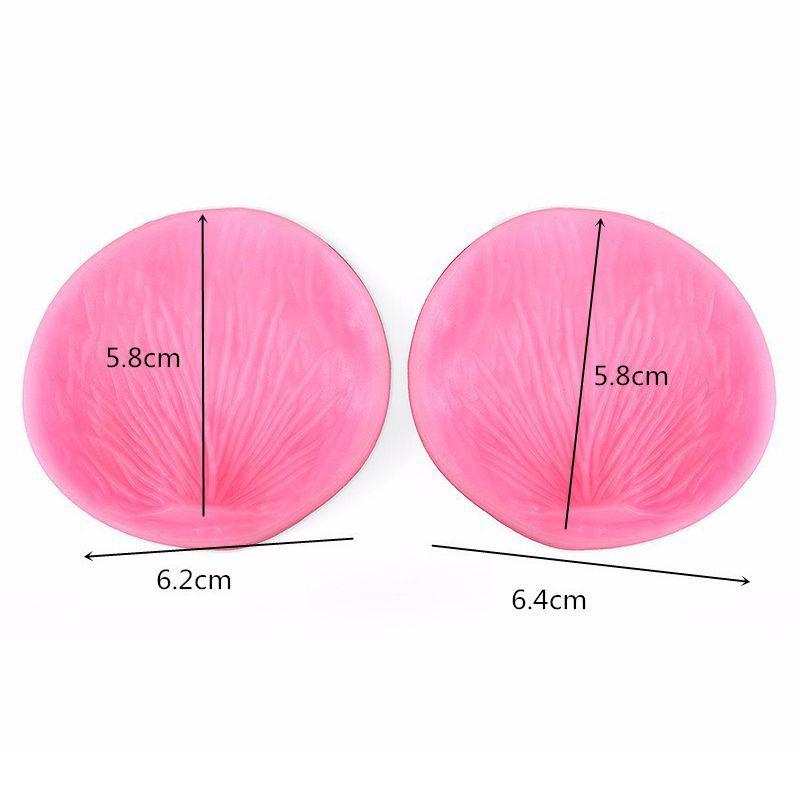 Flexible Silicone 3d Rose Petal Flower Veiner Mold Perfect For Gum Paste Art