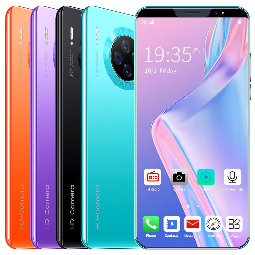 Mate36 Pro 5.8/5.0 Inch Android 9.1 HD Screen Phone RAM 4GB ROM 64GB Dual SIM Card Smartphone