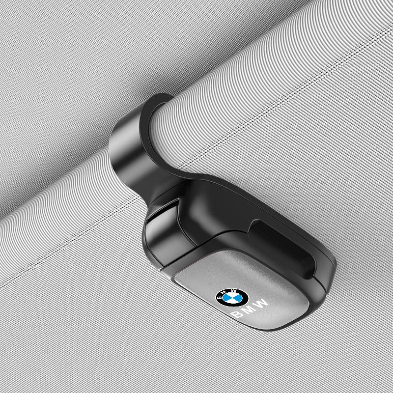 Car Styling Sun Visor Eyeglasses Holder Universal Sunglasses Case Glasses Fix Clip For BMW M5 M4 M3 F20 F40 F22 F30 E90 F32 F10