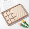 Rosewood Jewelry Box & Display Tray for Earrings and Necklaces