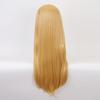 2pcs Sets Anime Wig Princess Golden Braid Wigs Long Heat Resistant Synthetic Hair Cosplay Wigs +Elf Ears