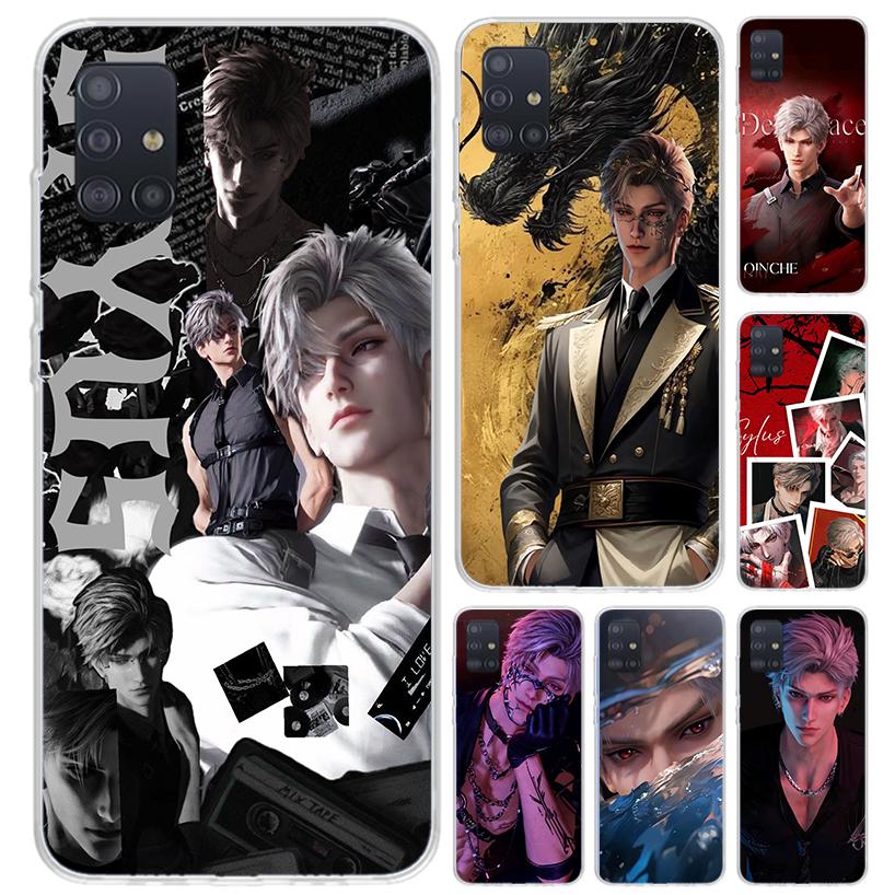 Love And Deepspace Sylus Phone Case for Samsung Galaxy A52 A32 A22 A12 A02S A50S A30S A10S Note 20 Ultra 10 Plus S10 A31 A20 A71