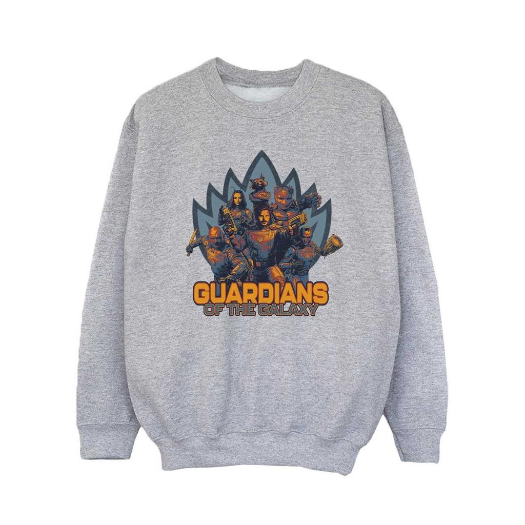 Guardians Of The Galaxy Band 3 Mädchen Schild Sweatshirt